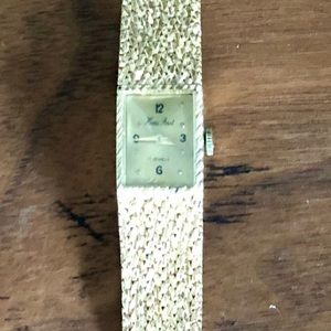 14k Stamped Watch Bracelet